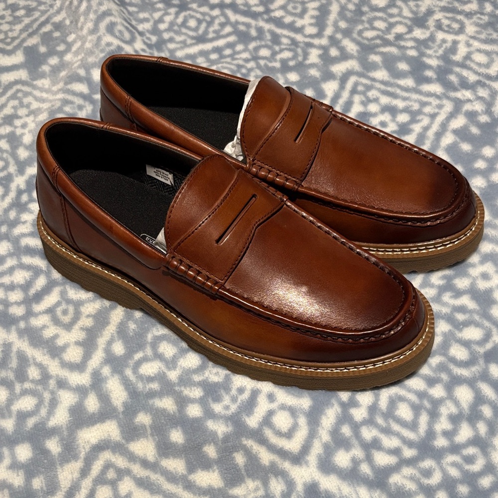 Rockport Men's Chestnut Penny Loafers